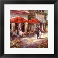 Framed Cafe Afternoon I