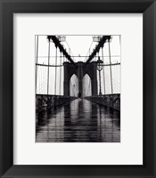 Framed Brooklyn Bridge