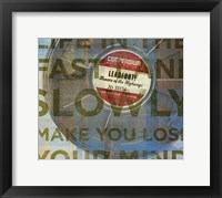 Leadfoot - Menace of the Highways Framed Print