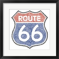 Framed Legendary Route 66