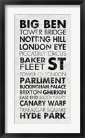 London I Framed Print