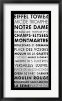 Framed Paris III