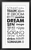 Framed Dream Languages