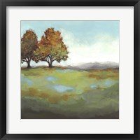 Framed Turning Leaves I