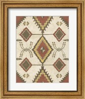 Framed 'Non-Embellished Native Design I' border=