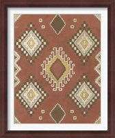 Framed 'Non-Embellished Native Design II' border=