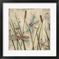 Framed Dancing Dragonflies I