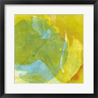 Lotus Monotype I Framed Print