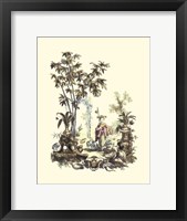 Framed Oriental Garden II