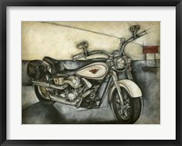 Motorcycle Memories I Framed Print