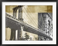 Framed Metropolitan Collage II