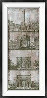 Architectural Survey I Framed Print