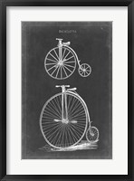 Vintage Bicycles I Framed Print