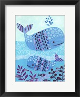 Ocean Blue Framed Print