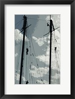 Framed Caribbean Vessel IV