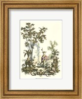 Framed Asian Garden I