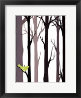 Framed Forest Silhouette I