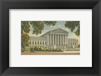 Framed Supreme Court Building, Wash, D.C.