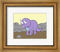 Framed Prehistoric Playtime II