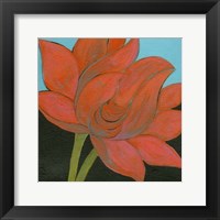 Framed Bliss Lotus I