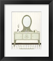 Parisian Bath IV Framed Print