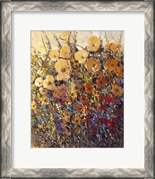 Framed 'Bright & Bold Flowers II' border=