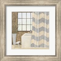 Framed Patterned Bath II