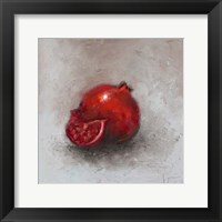 Framed Painted Fruit I