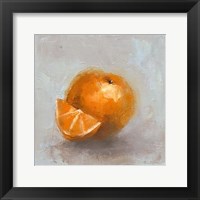 Painted Fruit IV Framed Print