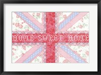 Framed Union Jack, Home Sweet Home