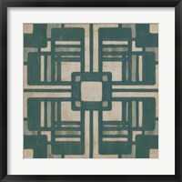 Deco Tile I Framed Print