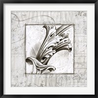 Framed Acanthus Detail I