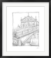 Framed Sketches of Venice I