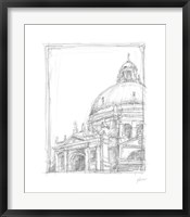 Framed Sketches of Venice II