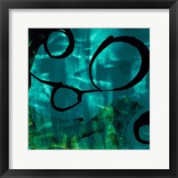 Framed Turquoise Element II