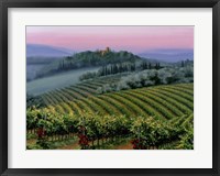 Framed Chianti Dusk