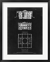 Framed Graphic Building & Plan V