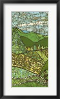 Green Landscape I Framed Print