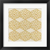 Floral Trellis IX Framed Print