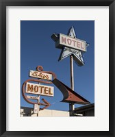Framed Star Motel in Lompoc, California