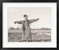 Framed Scarecrow, North Carolina