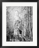 Framed McCulloch Gold Mill, Copper Branch Guilford County, North Carolina