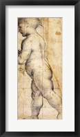 Framed Study for the Figure of the Infant Saint John the Baptist