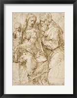 Framed Holy Family