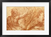 Framed Studies of Saints John the Baptist and Jerome