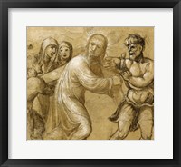 Framed Christ Carrying the Cross