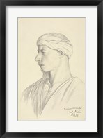 Framed Portrait of an Egyptian Fellah