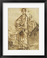 Framed Saint Agnes