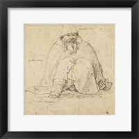 Framed Seated Man