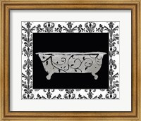 Framed 'Paris Hotel Tub III' border=